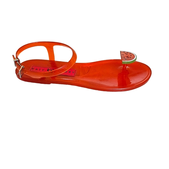 Katy Perry Collection The Geli Watermelon Sandals Size 8 Red - Picture 3 of 11